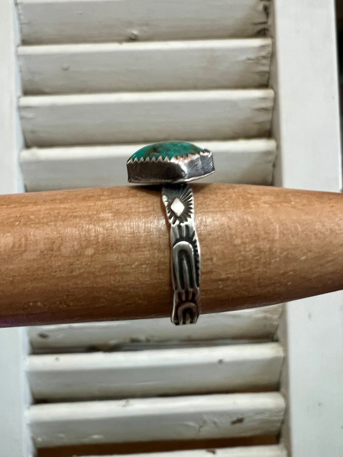 Diamond Blue Stamped Ring (9)