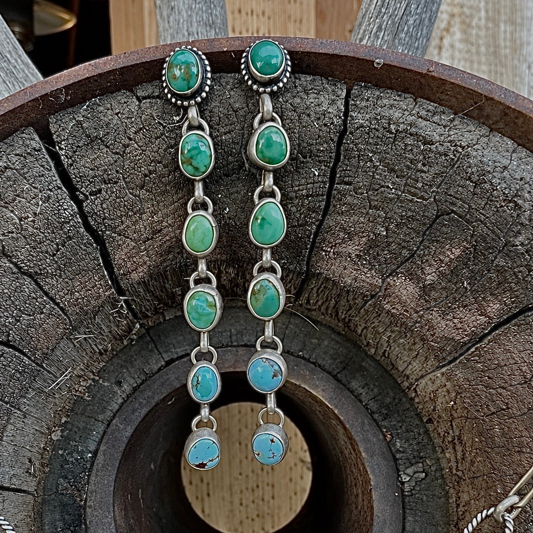 Ombré Turquoise Earrings
