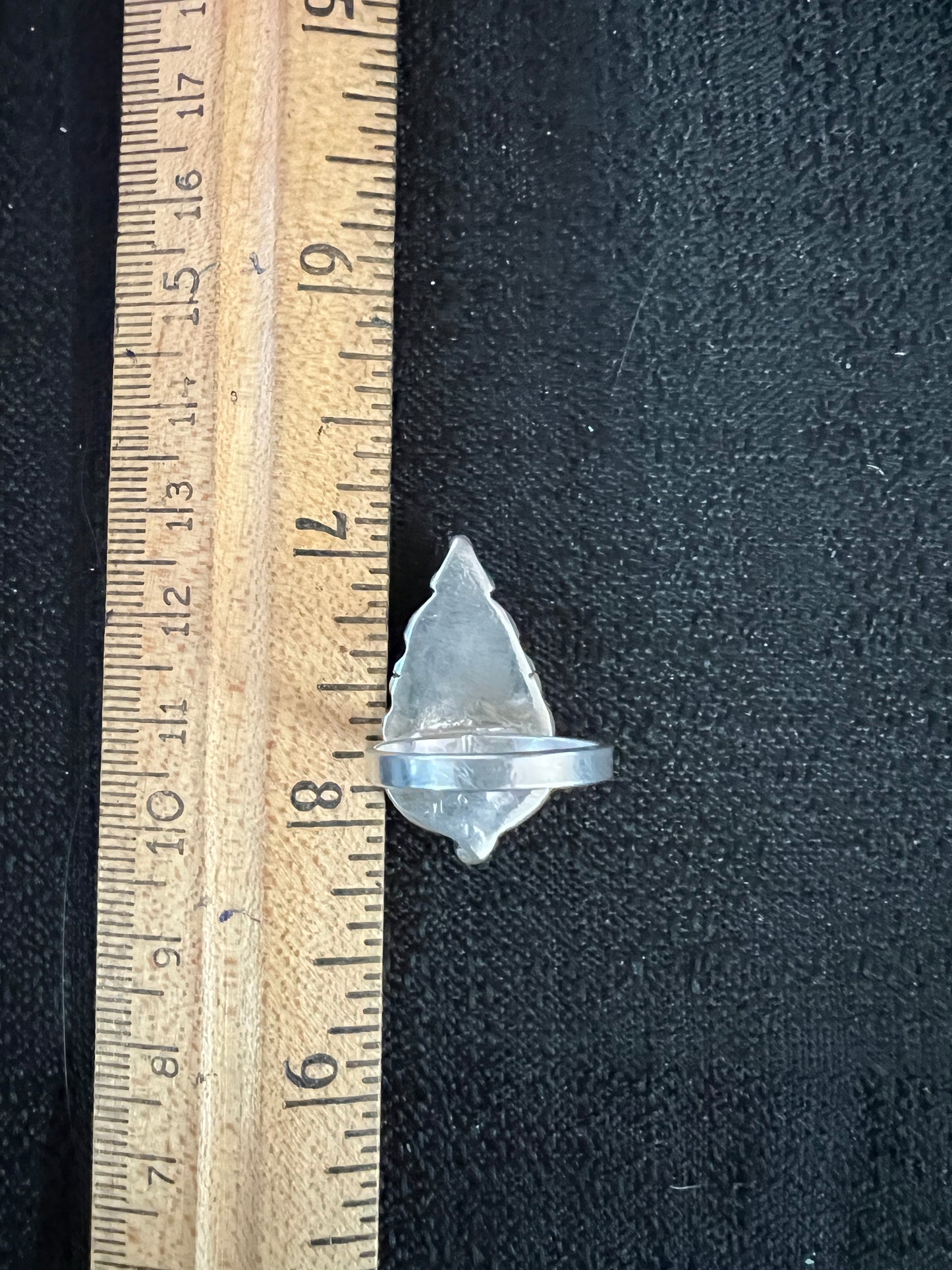 Turquoise Drop Ring (7.3/4-8)