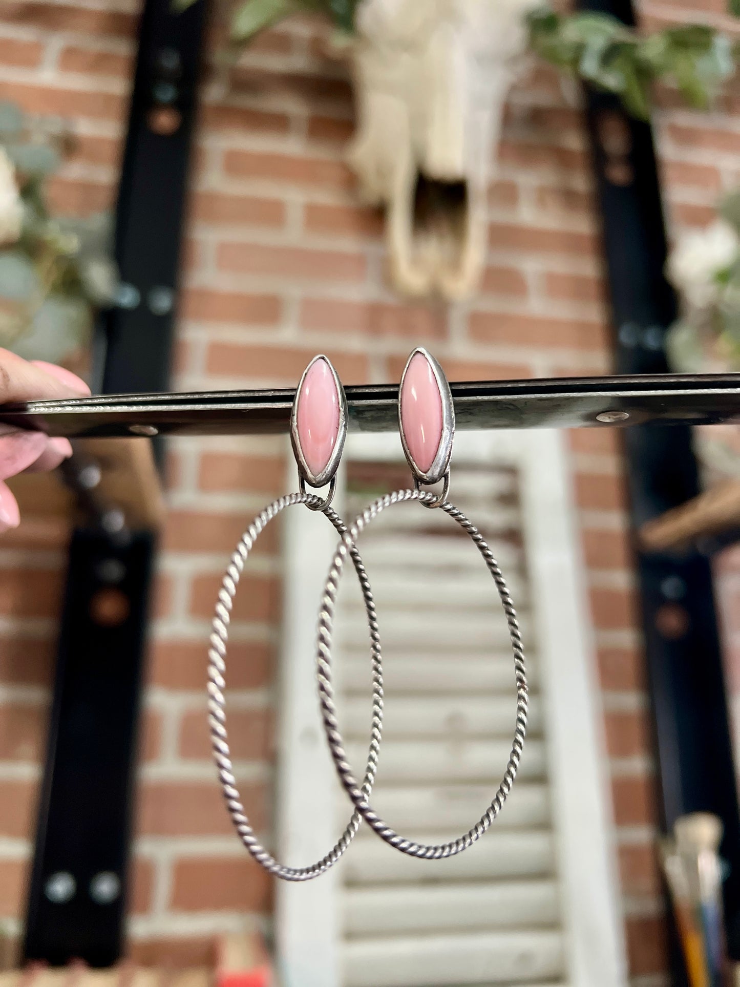 Conch Swing Hoop Studs