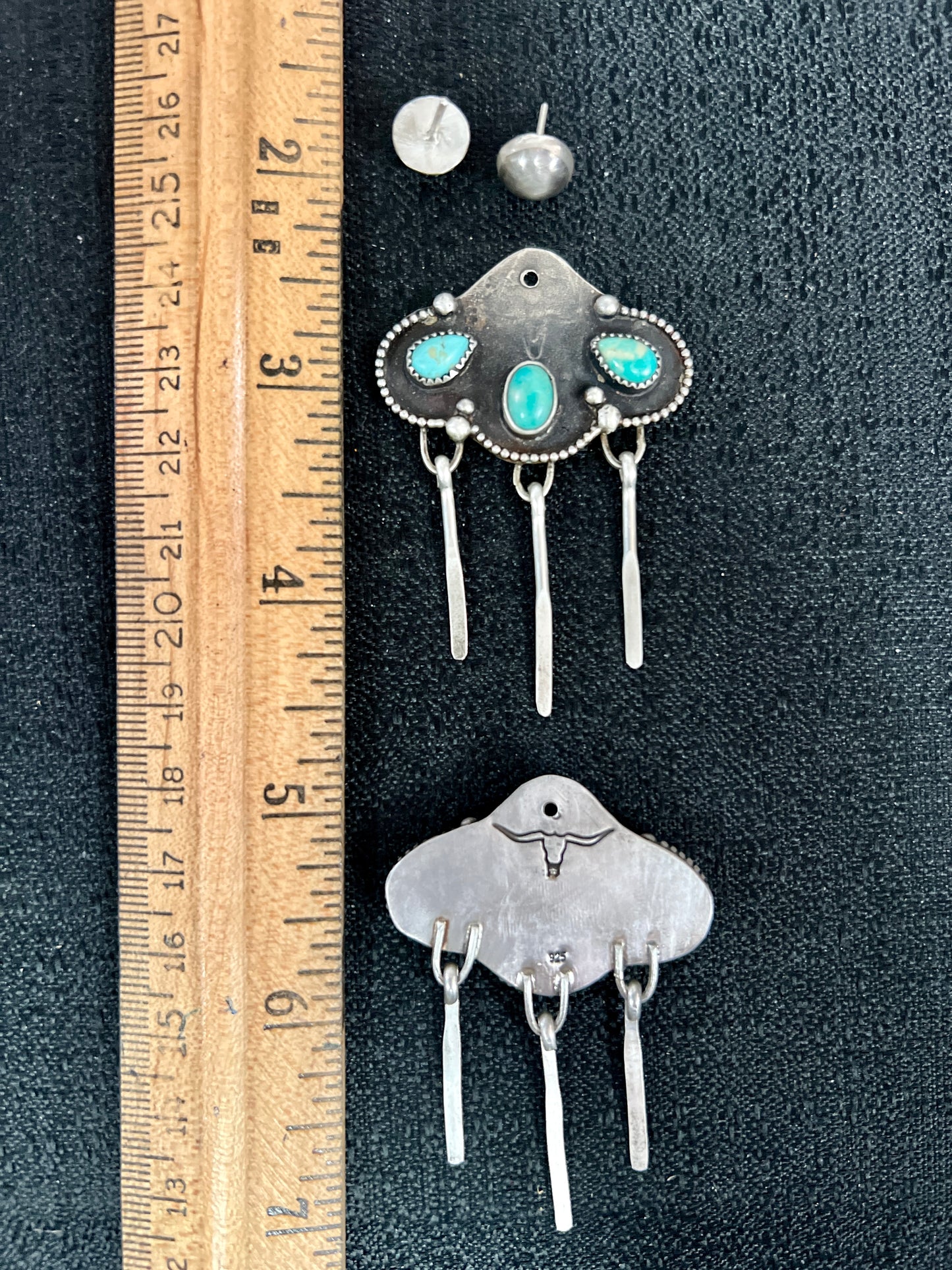 Rain Cloud Dangle Ear Jackets
