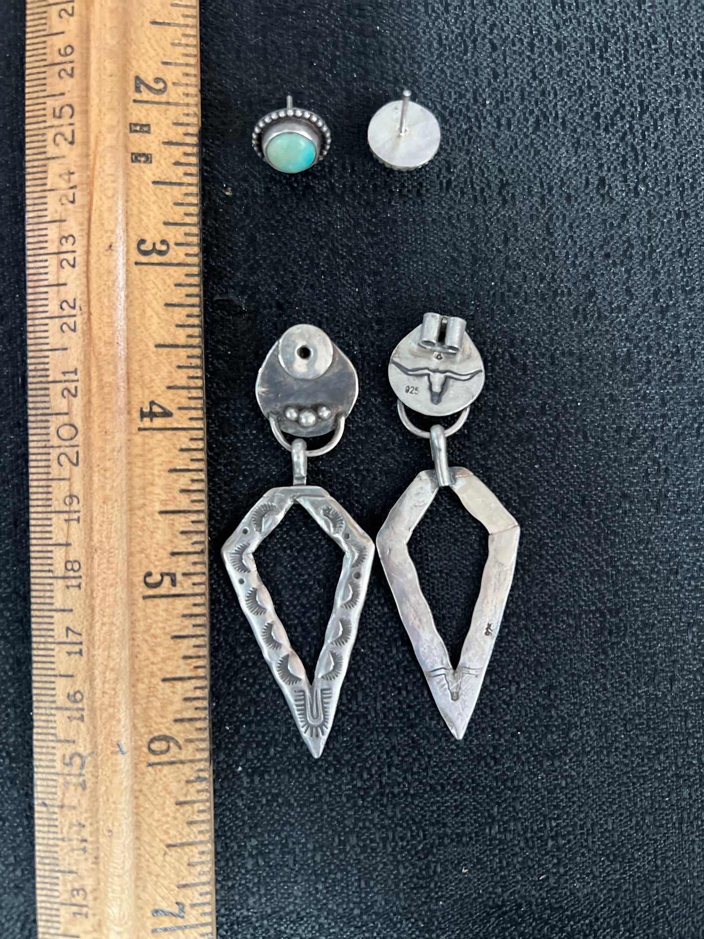 Diamond Dangle Ear Jackets