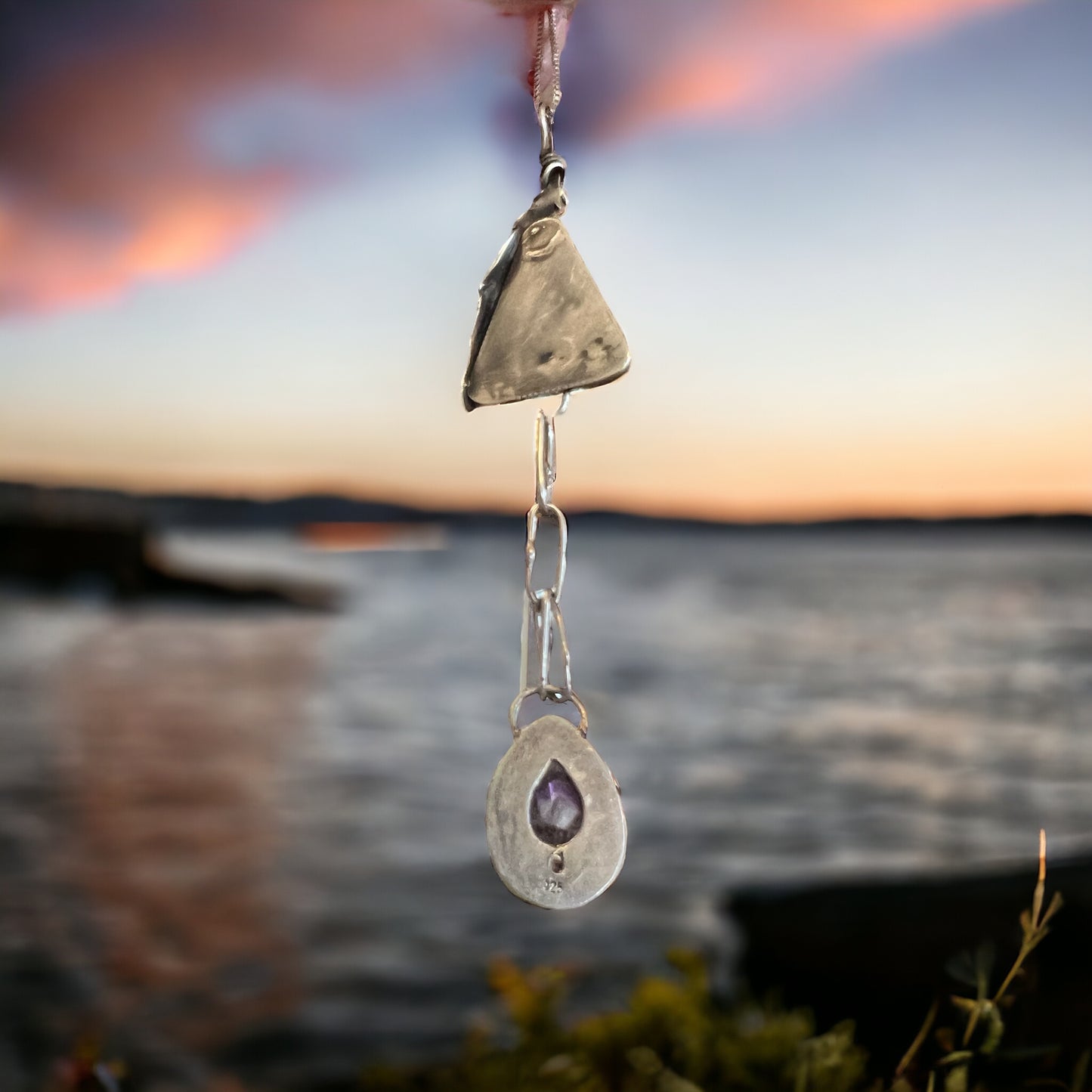 Hematite & Amethyst